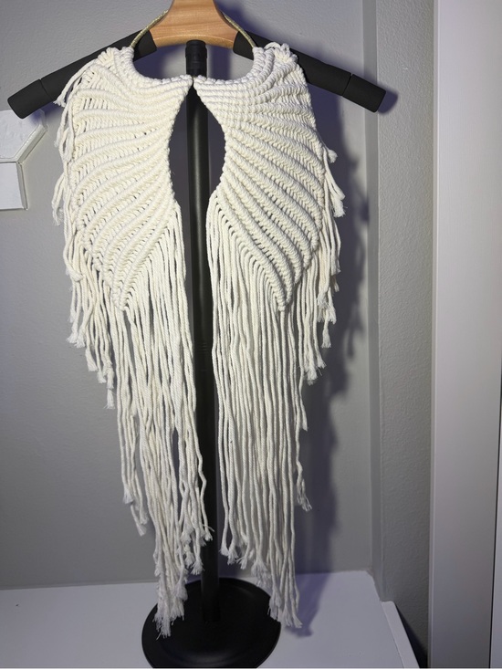 Other - Macrame Angel Wings Dream Catcher in Cream